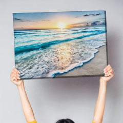 Framed Modern Art Canvas Painting Sea Painting On Canvas Wall Art