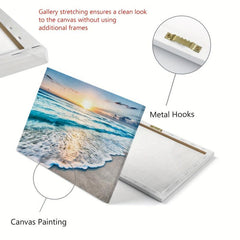 Framed Modern Art Canvas Painting Sea Painting On Canvas Wall Art