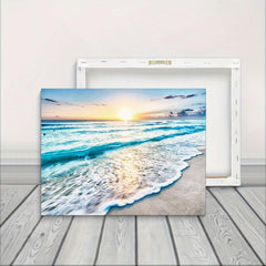 Framed Modern Art Canvas Painting Sea Painting On Canvas Wall Art