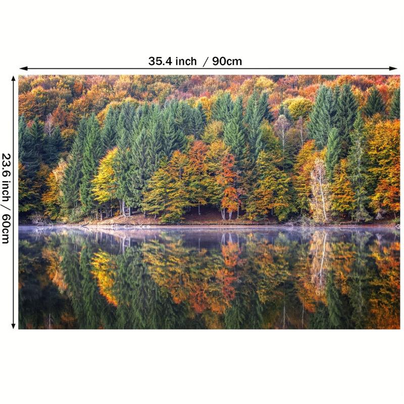 Canvas Poster Tree Landscape Art Wall Decoration Art Spray Painting Canvas Art