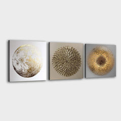 Canvas Poster Wooden Frame Modern Art Minimalist Style Abstract Home Mural