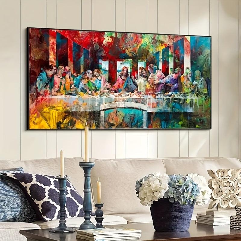 Canvas Poster Vintage Art Last Dinner Graffiti Poster Painting