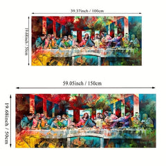 Canvas Poster Vintage Art Last Dinner Graffiti Poster Painting