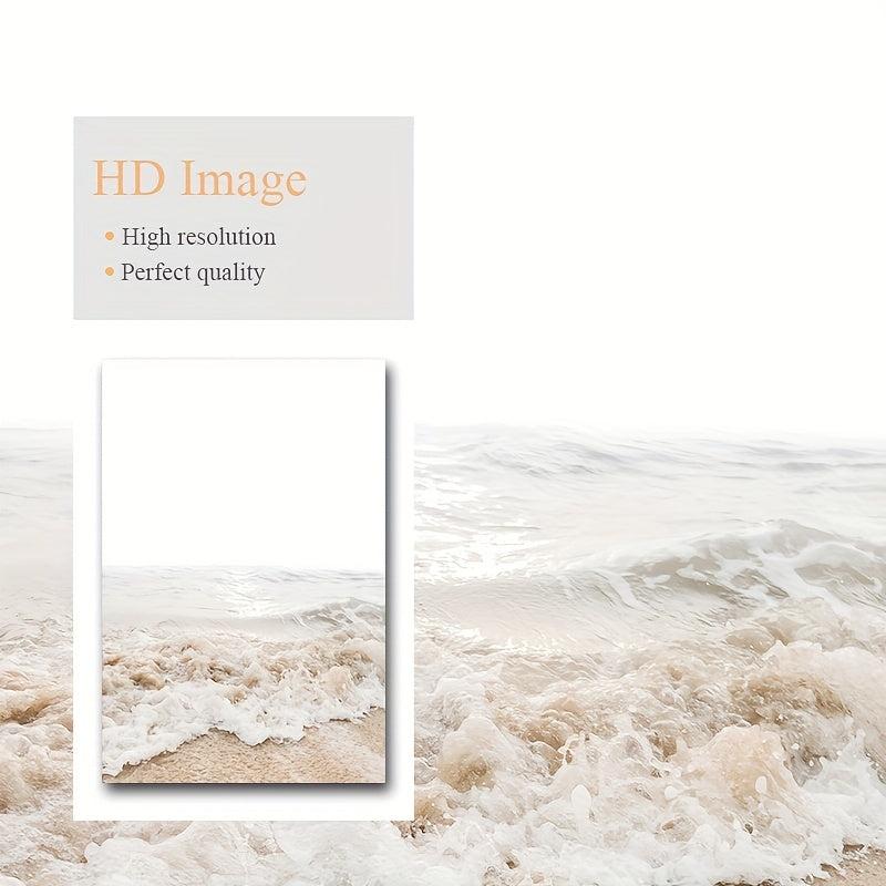3pcs Canvas Poster Modern Art Beach Ocean Nature Landscape Picture Ideal Gift