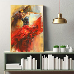 Beauty Dance Actor Art Canvas Painting Retro Character Poster Wall Art