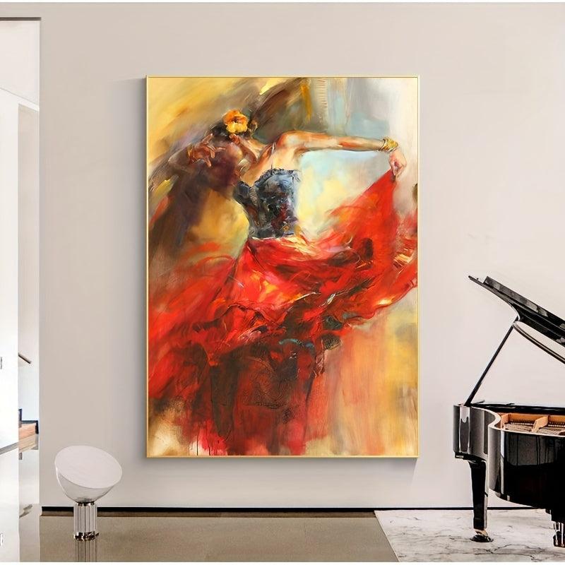 Beauty Dance Actor Art Canvas Painting Retro Character Poster Wall Art