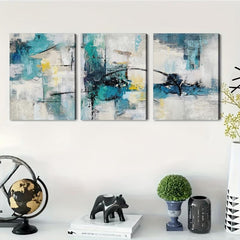 3pcs Framed Art Prints for Living Room & Bedroom Decor
