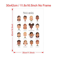 Canvas Poster Modern Art Feelings Poster Calming Techniques