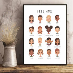 Canvas Poster Modern Art Feelings Poster Calming Techniques