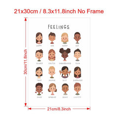 Canvas Poster Modern Art Feelings Poster Calming Techniques