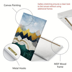 3pcs Framed Natural Landscape Ink Art Wall Art Prints