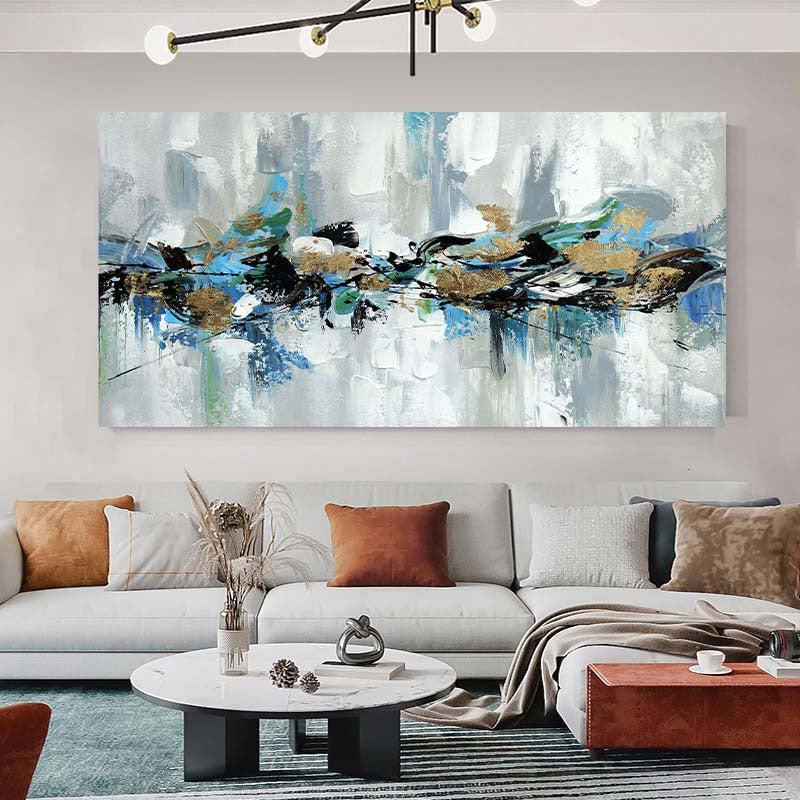 Canvas Poster Abstract Painting On Canvas Prints Wall Decor Art