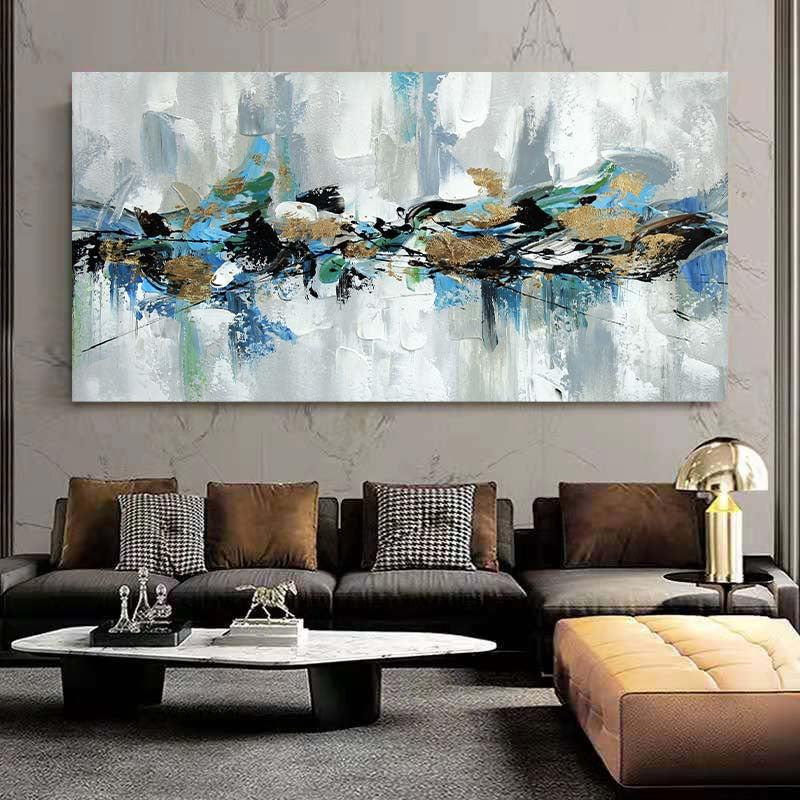 Canvas Poster Abstract Painting On Canvas Prints Wall Decor Art