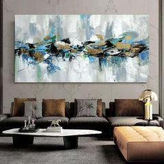 Canvas Poster Abstract Painting On Canvas Prints Wall Decor Art