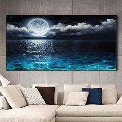 Canvas Poster Modern Art Landscape Poster And Prints Seaside Scenery Wall Art