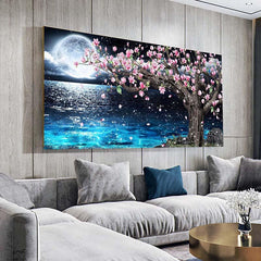 Canvas Poster Modern Art Landscape Poster And Prints Seaside Scenery Wall Art