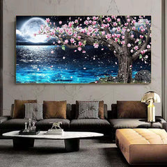 Canvas Poster Modern Art Landscape Poster And Prints Seaside Scenery Wall Art