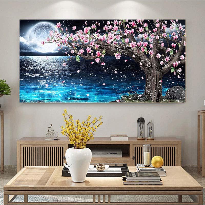 Canvas Poster Modern Art Landscape Poster And Prints Seaside Scenery Wall Art