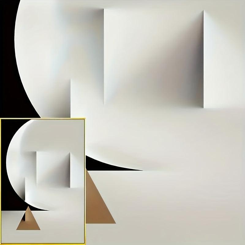 3pcs Abstract Geometric Canvas Poster Set