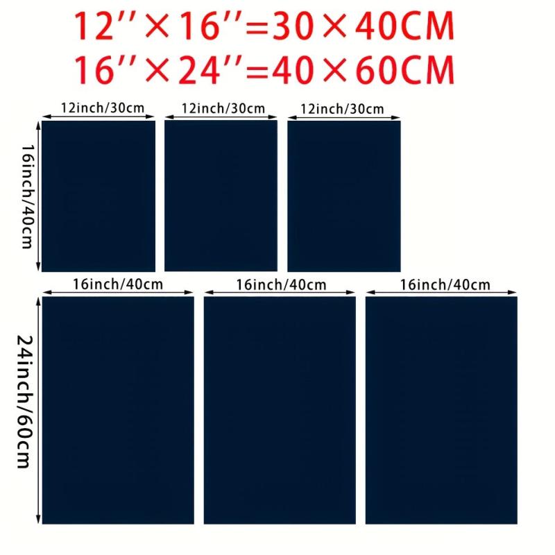 Geometric Shapes Wall Art Set - Modern Contemporary Paintings