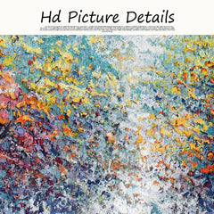 Colorful Tree Painting Abstract Art Canvas Wall Art
