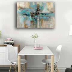 Canvas Poster Modern Art Minimalist Sunset Scenery Abstract Mural Gift