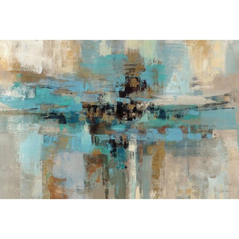 Canvas Poster Modern Art Minimalist Sunset Scenery Abstract Mural Gift