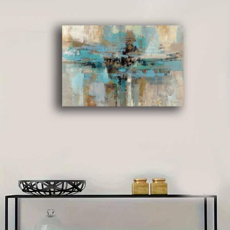 Canvas Poster Modern Art Minimalist Sunset Scenery Abstract Mural Gift