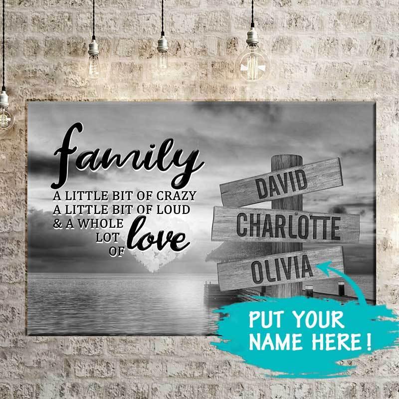 Family Love Canvas Painting