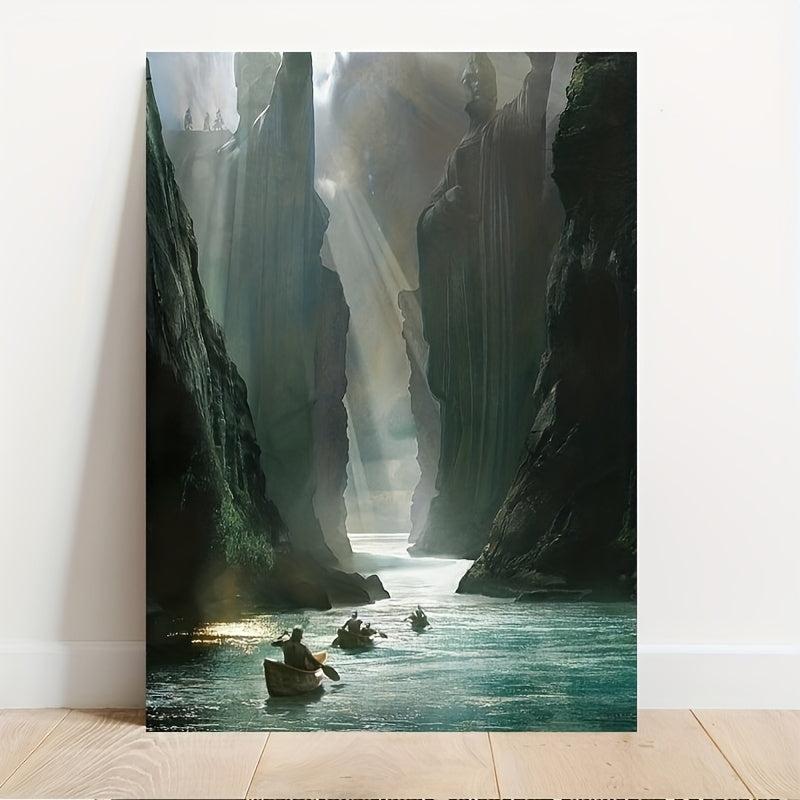 Canvas Poster Middle Earth Landscape Home Decor Travel Prints