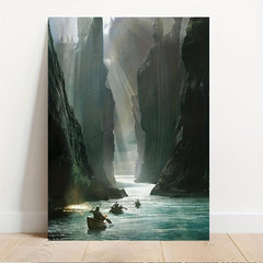 Canvas Poster Middle Earth Landscape Home Decor Travel Prints