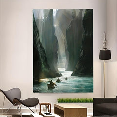Canvas Poster Middle Earth Landscape Home Decor Travel Prints