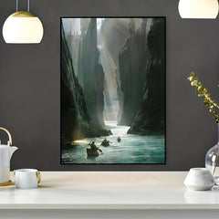 Canvas Poster Middle Earth Landscape Home Decor Travel Prints