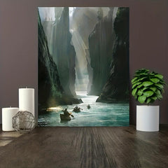 Canvas Poster Middle Earth Landscape Home Decor Travel Prints