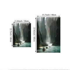 Canvas Poster Middle Earth Landscape Home Decor Travel Prints