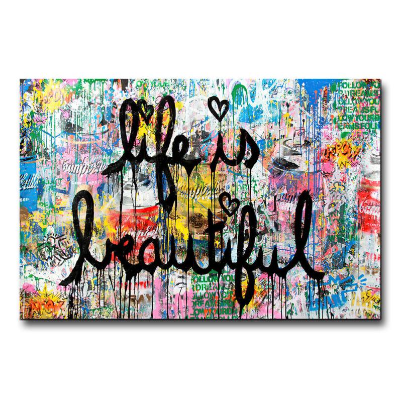 Abstract Art Canvas Paintings Graffiti Painting On Canvas Wall Art