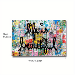 Abstract Art Canvas Paintings Graffiti Painting On Canvas Wall Art