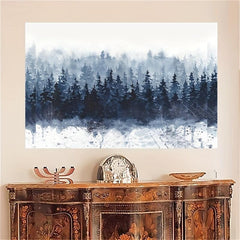 Large HD Forest Wall Art Canvas Poster for Home Decor