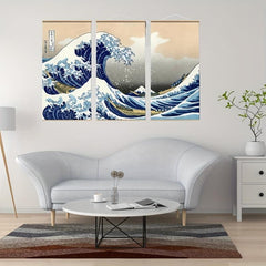 Japanese Style Wall Art Canvas Print Set for Home Decor