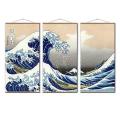 Japanese Style Wall Art Canvas Print Set for Home Decor
