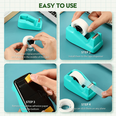 Convenient Tape Dispenser for Wrapping Supplies