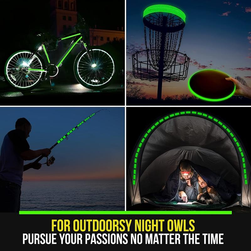 Glow In The Dark Tape Rechargeable Fluorescent Luminous Tape