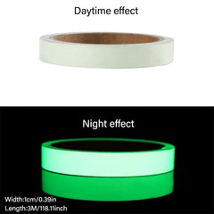 Glow In The Dark Tape Rechargeable Fluorescent Luminous Tape