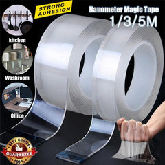 5m Transparent Nano Tape Double-sided Adhesive Universal Hook Tape