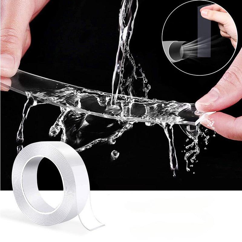 5M Double Sided Adhesive Tape Heavy Duty Transparent Washable Strong Mounting
