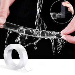 5M Double Sided Adhesive Tape Heavy Duty Transparent Washable Strong Mounting