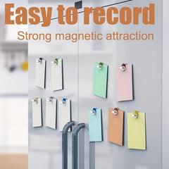 10 Strong Neodymium Magnetic Pushpins for Whiteboard Refrigerator