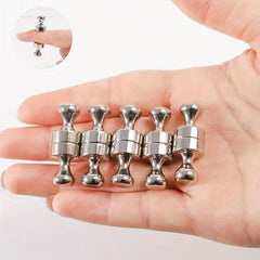 10 Strong Neodymium Magnetic Pushpins for Whiteboard Refrigerator