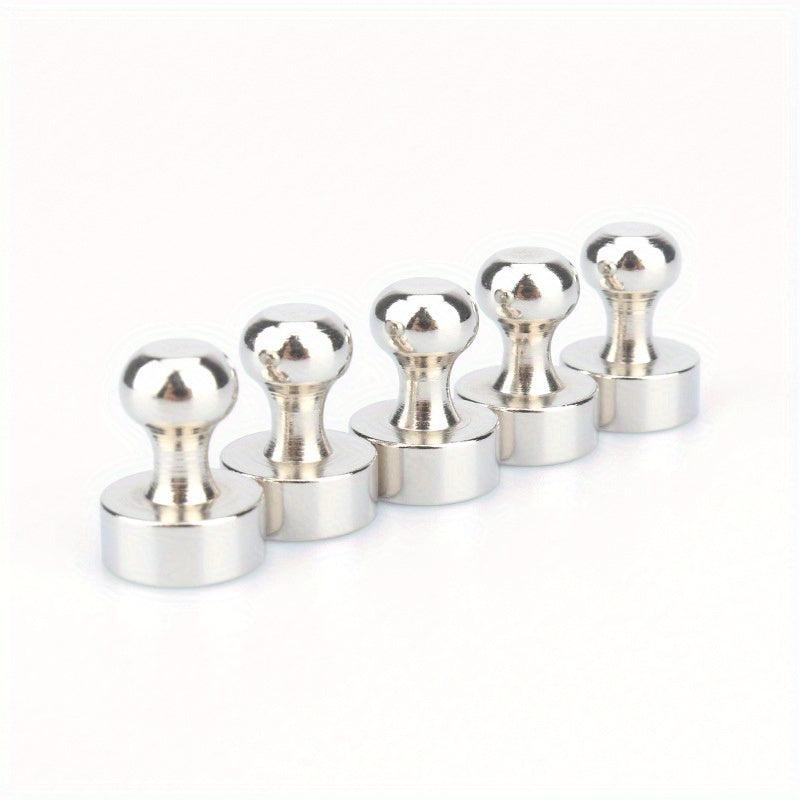 10 Strong Neodymium Magnetic Pushpins for Whiteboard Refrigerator