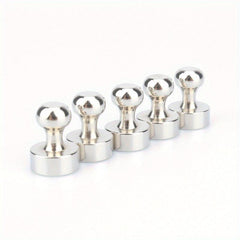 10 Strong Neodymium Magnetic Pushpins for Whiteboard Refrigerator